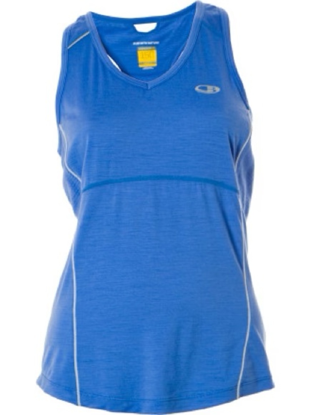 Icebreaker GT Run Rush tank top, blue, medium